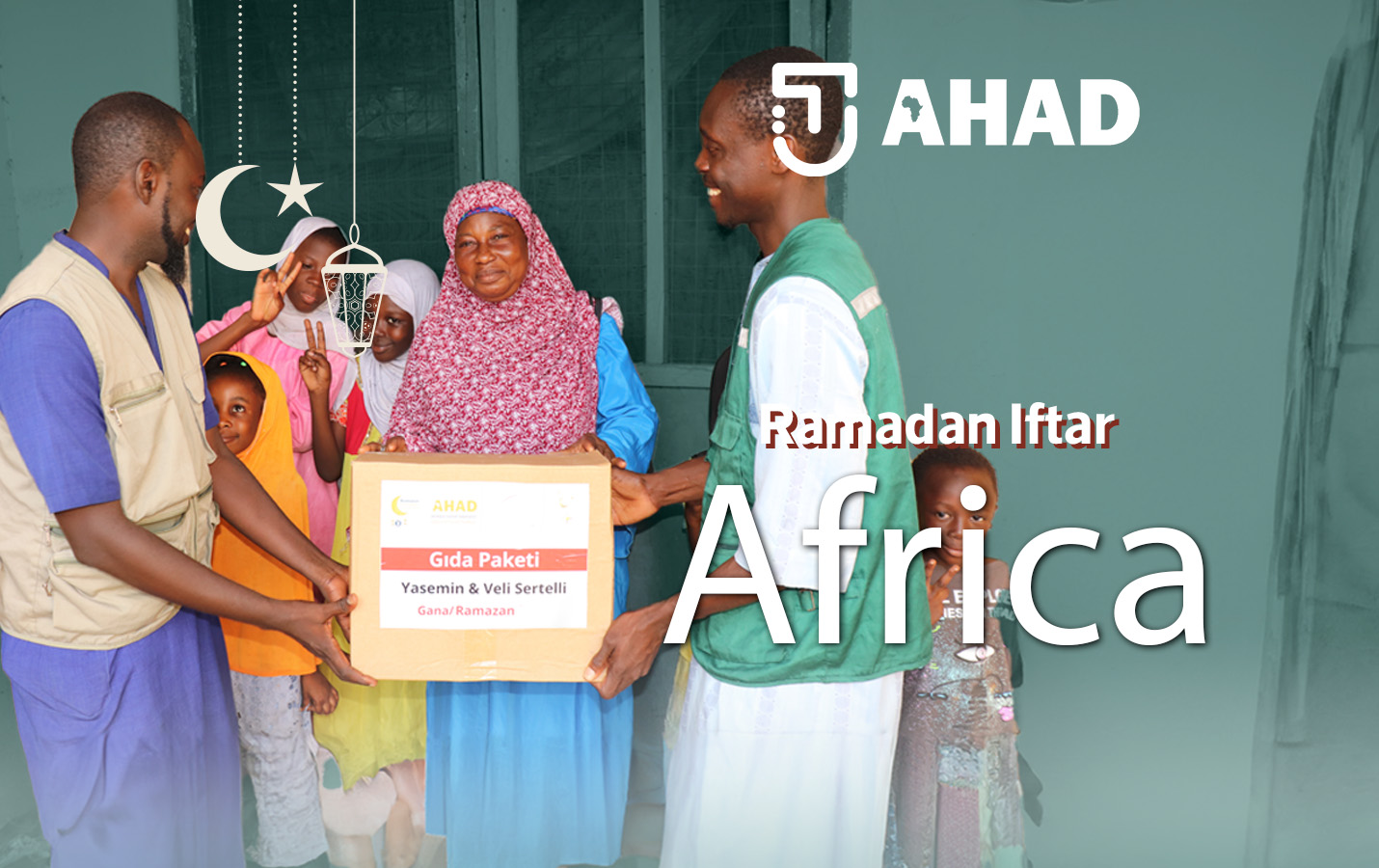 Providing Food Supplies for Families in Afrika